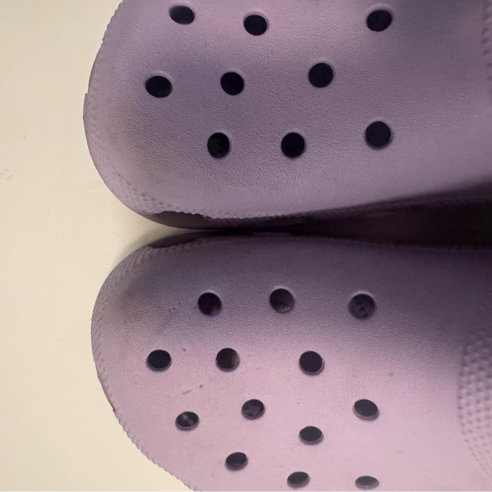 CROCS Women's Lavender Mules - Picture 3 of 6